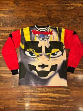 Vintage ICP Insane Clown Posse x Dragon Ball Z Custom Soccer Jersey XL Juggalord